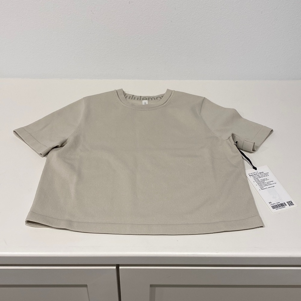 NWT lululemon Boxy Knit T-Shirt